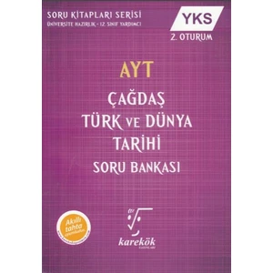Karekök Yayıncılık AYT Çağdaş Türk ve Dünya Tarihi Soru Bankası