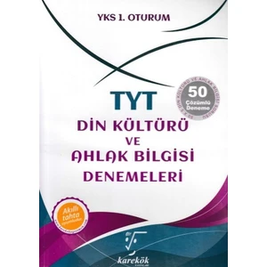 Karekök Yayıncılık TYT Din Kültürü ve Ahlak BilgisiDenemeleri 1. Oturum