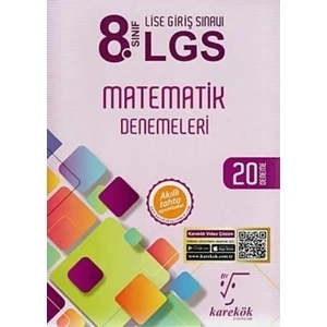 Karekök Yayıncılık 8. Sınıf LGS Matematik Denemeleri