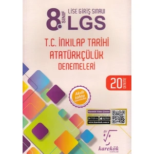 Karekök Yayıncılık 8. Sınıf LGS Tc İnk.ve Ata.Denemeleri