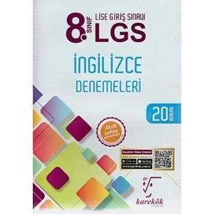 Karekök Yayıncılık 8. Sınıf LGS İngilizce Denemeleri