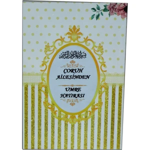 Süslü Şekerleme Kişiye Özel Isimli 64 Sayfa Yasin Kitabı Hac Umre Hatırası Senei Devriye Sünnet Şekeri Mevlüt Hediyesi