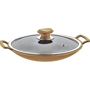 Oms 7 Prç Granit Keops Tencere Set 3041 Gold