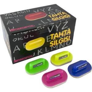 1402 Plastik Saplı Tahta Silgisi 3 Adet