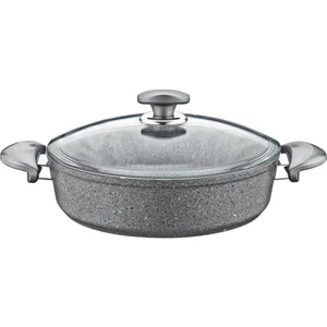 Oms Granit 32X9 Cm Karnıyarık Tencere 3310 Gri