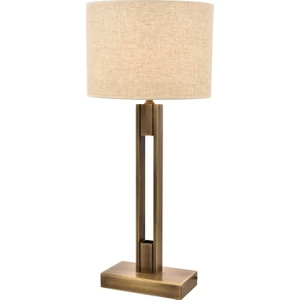 AVONNI ML-9108-1E Eskitme Kaplama Masa Lambası E27 Metal Kumaş 30cm