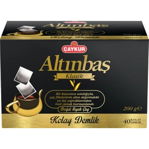 Altınbaş 200 gr 40 Demlik Poşet Çay 2' li