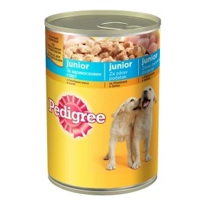 Pedigee Yavru Tavuklu Konserve Köpek Maması 400 Gr x 12 Adet