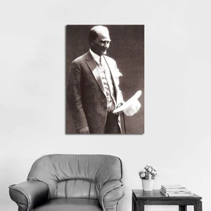 Atatürk Portresi Kanvas Tablo