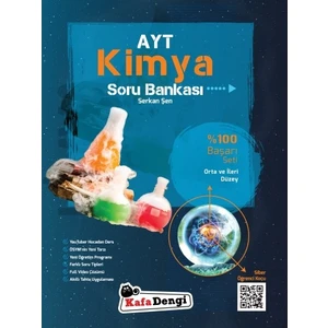Kafa Dengi Yayınları AYT Kimya Soru Bankası Yeni Orta ve İleri Düzey