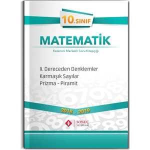 Sonuç Yayınları  10.Sınıf II. Dereceden Denk. Karm.Say. Prizma Pramit