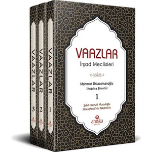 Vaazlar 3 Cilt Takım - Mahmud Ustaosmanoğlu