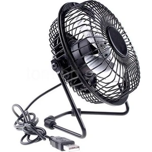 USB Fan USB Vantilatör USB Fan Masaüstü Taşınabilir Metal