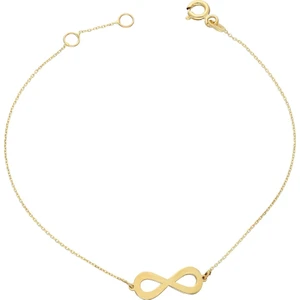Altın Sonsuzluk Bileklik