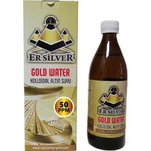Kolloidal Altın Mineralli Su (50 Ppm-500 ml)