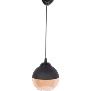 Retro Tekli Top Cam Sarkıt Avize 17 cm