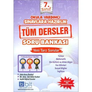 Bulut Eğitim ve Kültür Yayınları Eğitim 7. Sınıf Tüm Dersler Soru Bankası