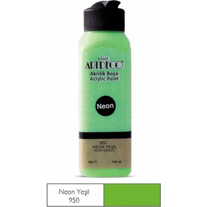 Akrilik Boya 140 Ml Neon Yeşil Y-070R-950