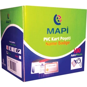 Kart P.Pvc Oval Şeritli Kırmız 10Lu 910 11 03