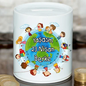 23 Nisan Hediyesi Isimli Çocuk Kumbarası