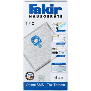 Tip C 5'li S.M.S Toz Torbası