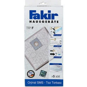Tip F 5'li S.M.S Toz Torbası