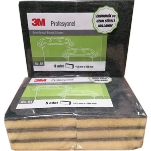 Scotch Brite Profesyonel SB64 Sünger 6lı