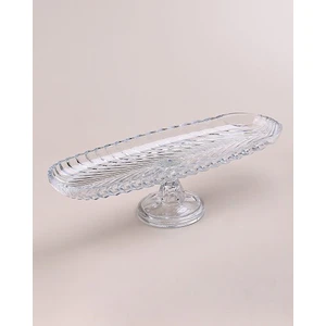 Cam Ayaklı Oval 40 cm Şekerlik