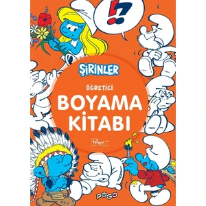 Şirinler Öğretici Boyama Kitabı