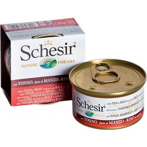 Ton, Sığır & Pirinçli Kedi Konservesi 85 g x 12 Adet