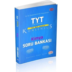 Editör Yayınları TYT Konsensüs Kimya Soru Bankası