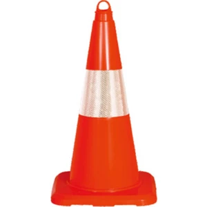 Pvc Trafik Konisi 50 cm Reflektifli Trafik Dubası