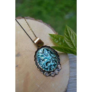 Jewellery Özel Tasarım El Yapımı Çini Bayan Kolye