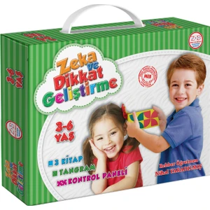 Yükselen Zeka 3-6 Yaş Zeka ve Dikkat Geliştirme Seti