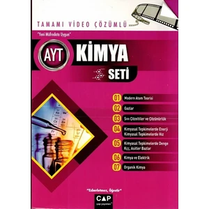 Çap Yayınları AYT Kimya Soru Bankası Seti 7 Fasikül