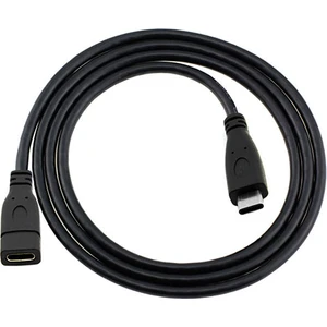 1 Metre Type c usb 3.1 dişi / erkek uzatma kablosu 1m