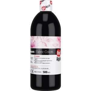 Red Apple  Kumaş Boyası 500 Ml. Siyah