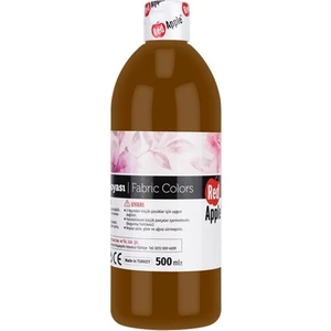 Red Apple Kahverengi Kumaş Boyası 500 ml Yüksek Kalite ve Güvenli Formül