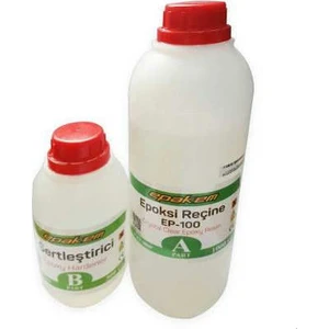 Crystal Resin Epoksi Kristal Reçine 1500 cc (1.5 Kg)