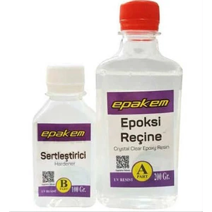 Crystal Resin Epoksi Kristal Reçine 300 Cc.