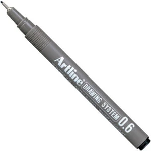 Drawing System Teknik Çizim Kalemi 0.6 mm Siyah