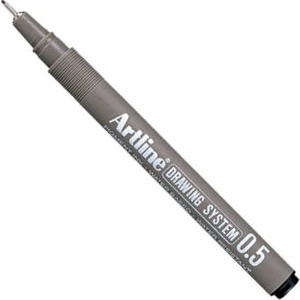 Drawing System Teknik Çizim Kalemi 0.5 mm Siyah