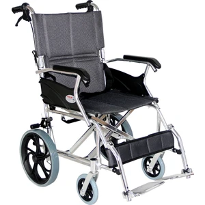 Refakatçi Tekerlekli Sandalye | Katlanabilir Çelik Gövde, Refakatçi Frenli, Hafif ve Kompakt Yapılı P805