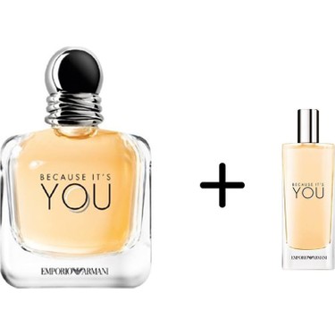 Giorgio armani because sale it's you parfum