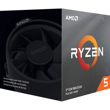 【AMD】 Ryzen5 3600 CPUのみ AMD Ryzen 5 3600 3,6 GHz 32 MB Cache AM4 Fanlı İşlemci BOX Fiyatı