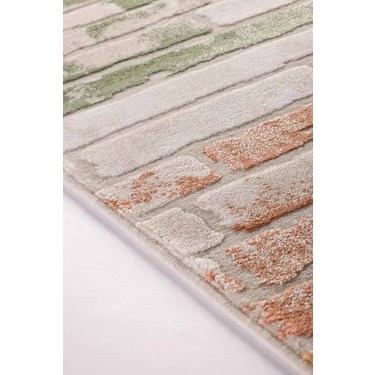 hali special kiremit desenli yesil kahve bej renklerde fiyati