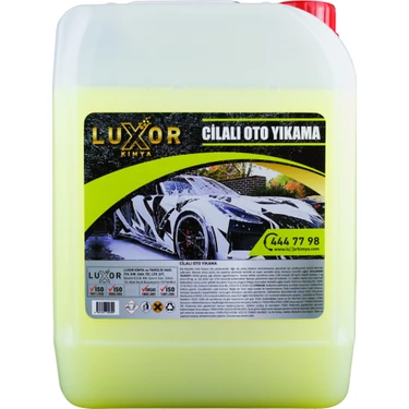 Luxor Kimya Cilalı Oto Şampuanı Oto Yıkama Köpüğü 20