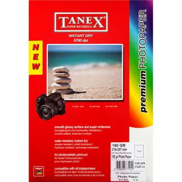 Tanex Fotoğraf Kağıdı A4 150 gr 25