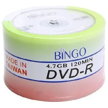 Bıngo Dvd-R 4.7 GB 16X 50 Li