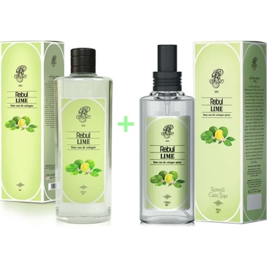 Rebul Lime Kolonya 270 ml+ Rebul Lime Kolonya 100